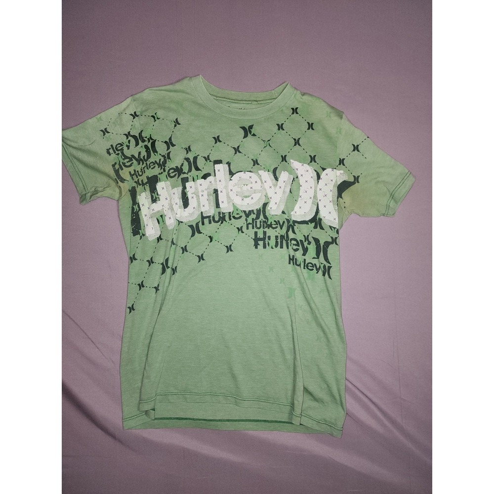 Hurley T Shirt Lot Mens Medium 2 Pack Surf Skate Graphic Distressed Streetwear